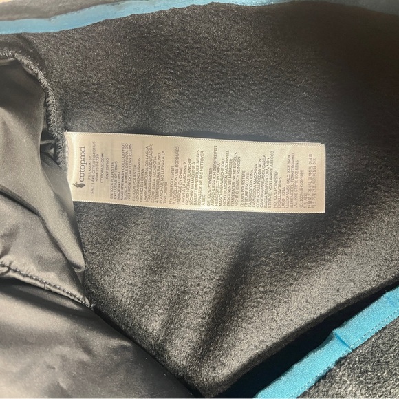 NWOT Cotopaxi Womens Blue Black and Teal Teca Fleece Full Zip Jacket Outdoorsy M - Picture 11 of 13
